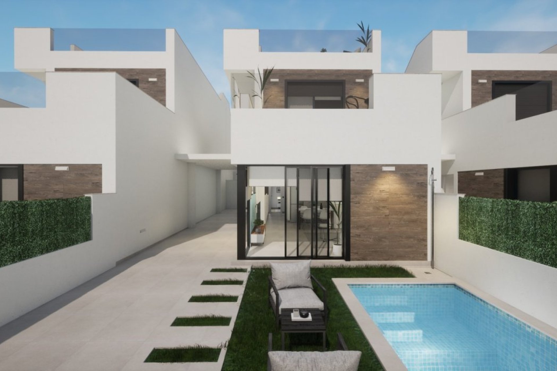 Obra nueva - Villa -
Los Alcazares - La Concha