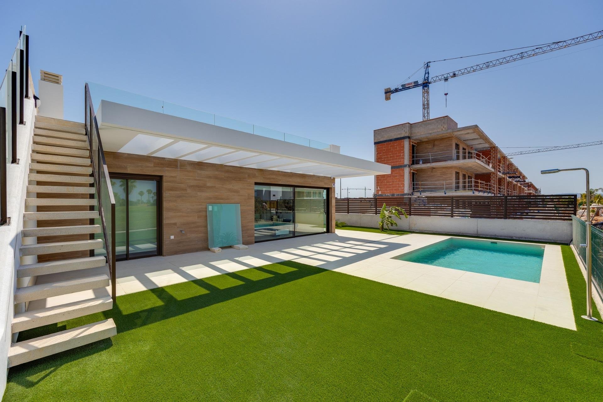 Obra nueva - Villa -
Los Alcazares - La Serena Golf