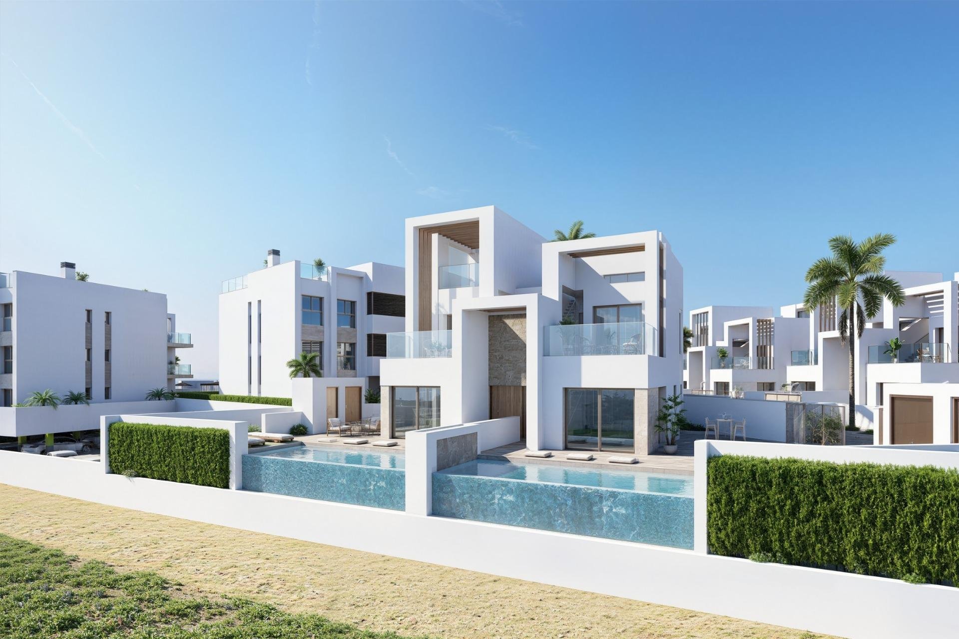 Obra nueva - Villa -
Los Alcazares - Serena Golf