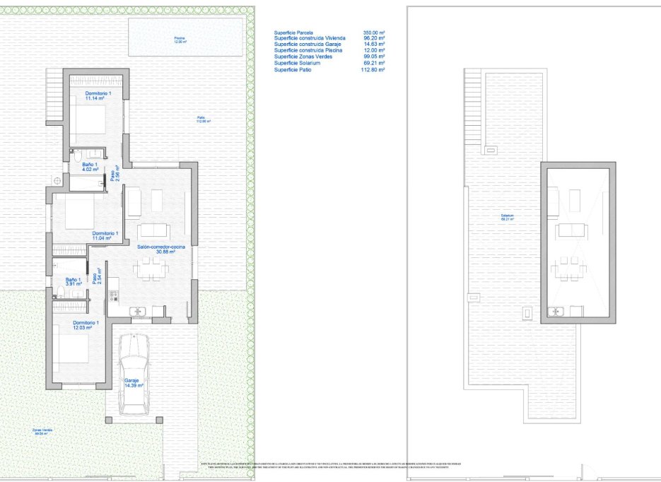 Obra nueva - Villa -
Los Alcazares - Serena Golf