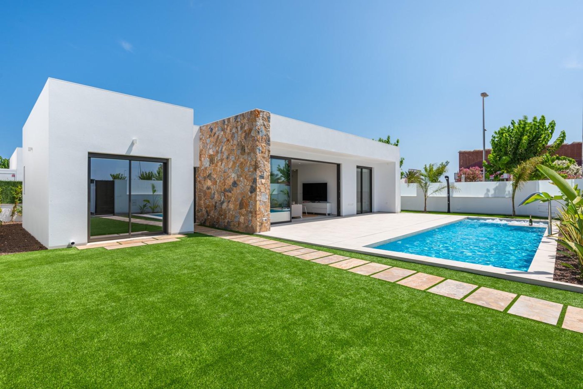 Obra nueva - Villa -
Los Alcazares - Serena Golf