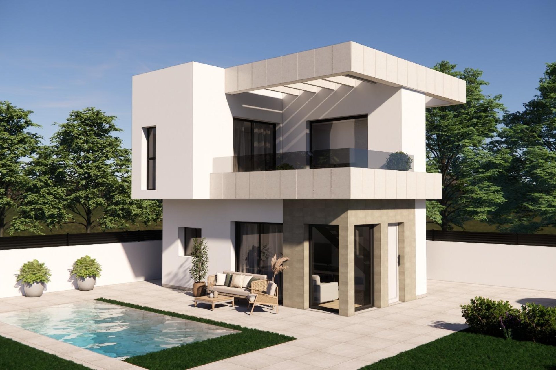 Obra nueva - Villa -
Los Montesinos - La Herrada