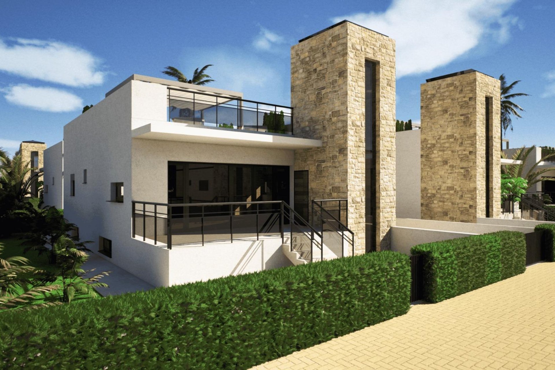 Obra nueva - Villa -
Mazarron - Camposol Golf