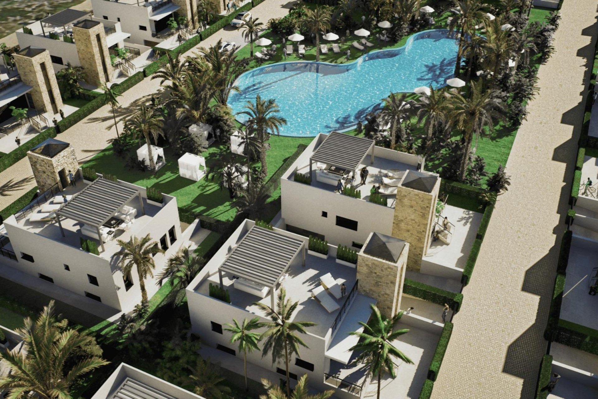 Obra nueva - Villa -
Mazarron - Camposol Golf
