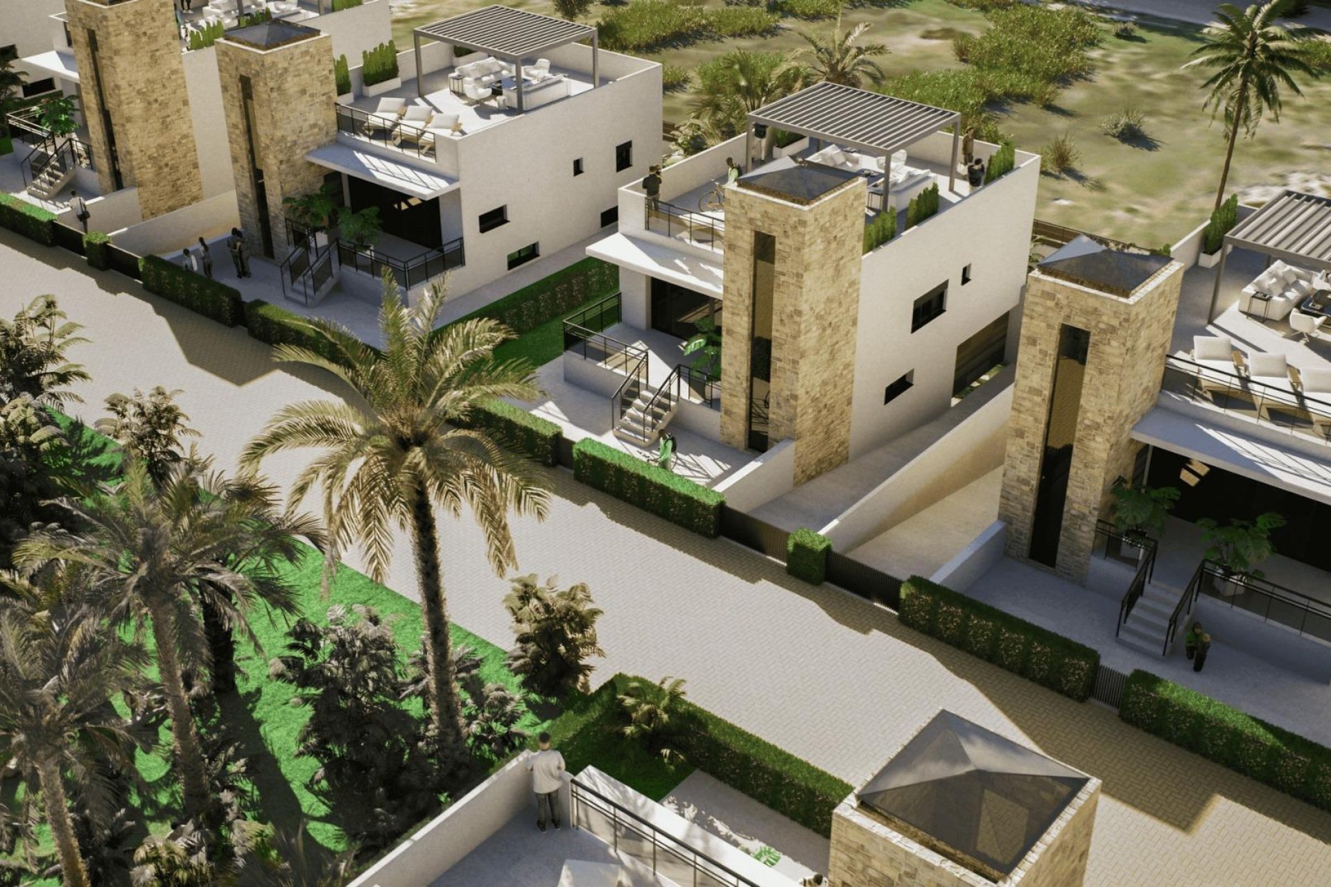 Obra nueva - Villa -
Mazarron - Camposol Golf