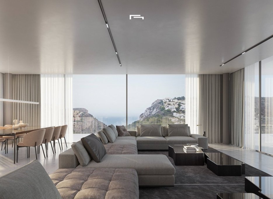 Obra nueva - Villa -
Moraira_Teulada - Verde Pino