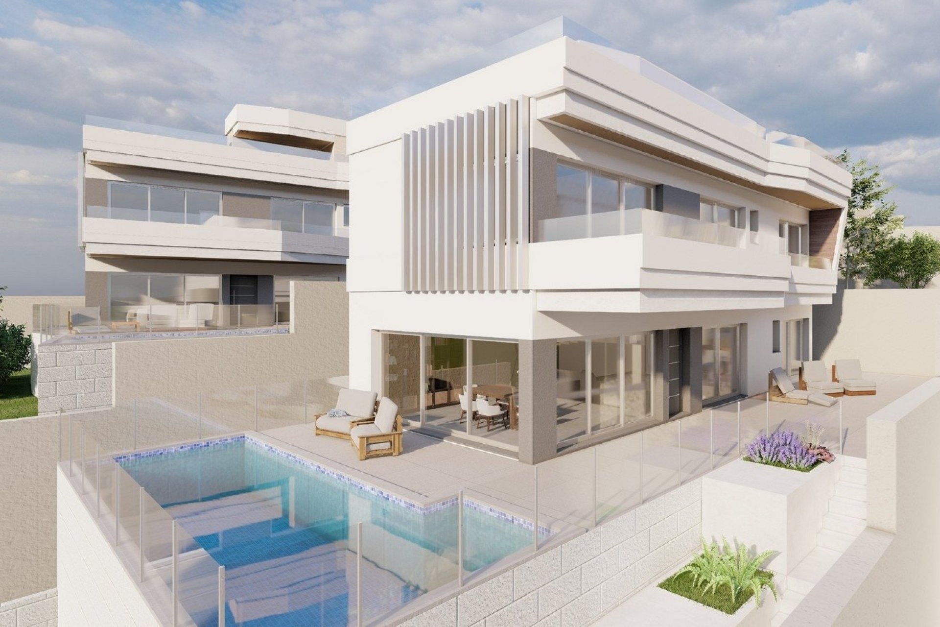 Obra nueva - Villa -
Orihuela Costa - Aguamarina