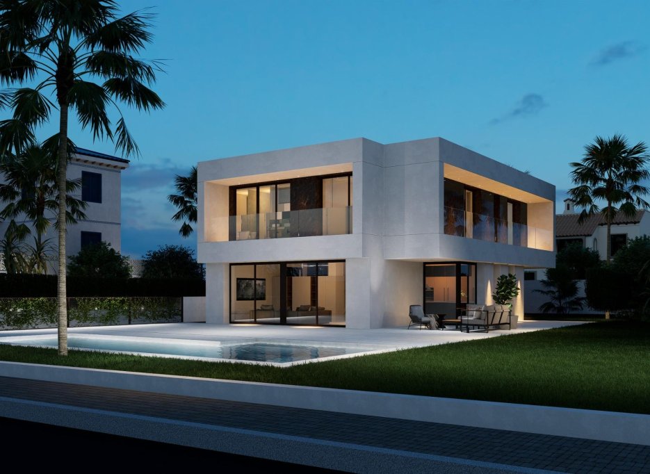 Obra nueva - Villa -
Orihuela Costa - La Zenia