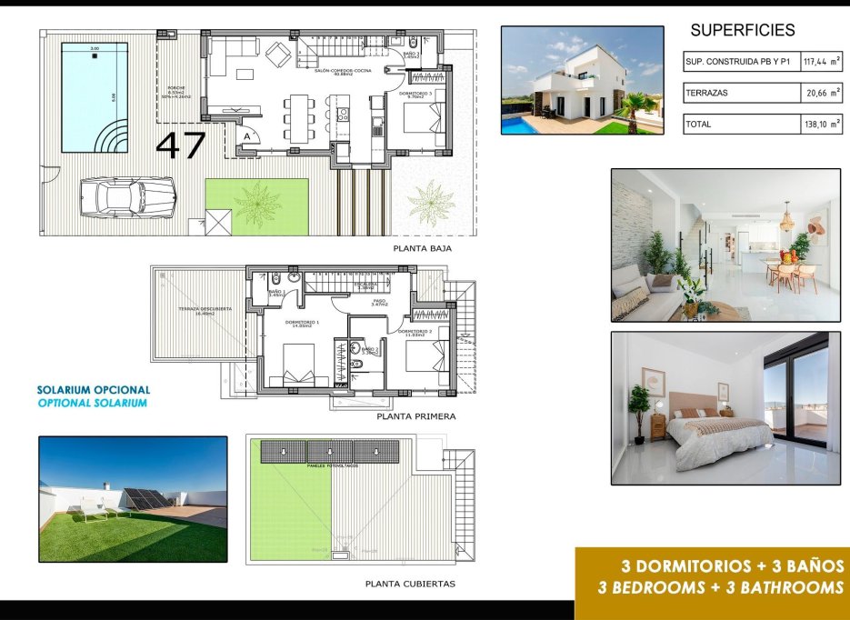 Obra nueva - Villa -
Orihuela - Vistabella Golf