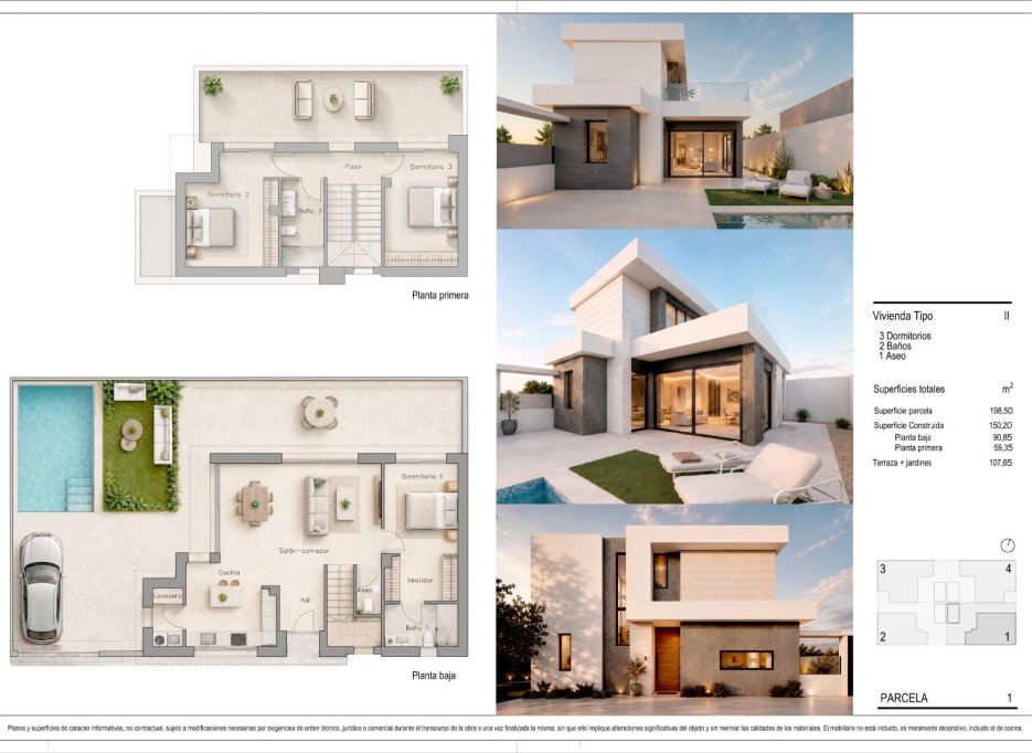 Obra nueva - Villa -
Pilar de la Horadada - pueblo