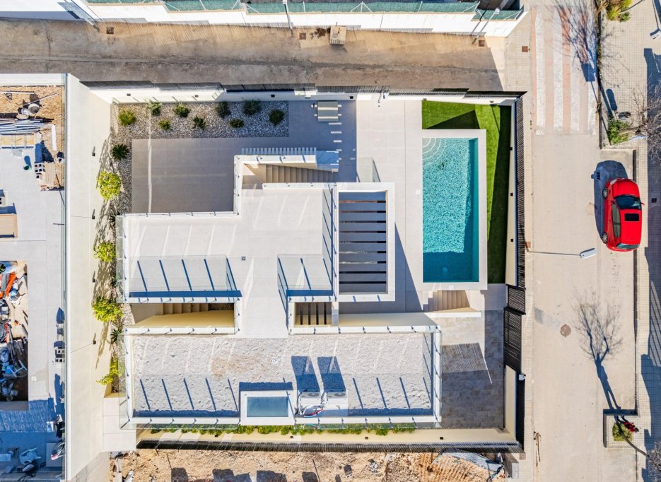 Obra nueva - Villa -
Polop - La Alberca