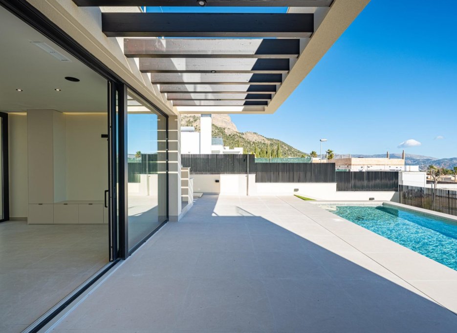 Obra nueva - Villa -
Polop - La Alberca