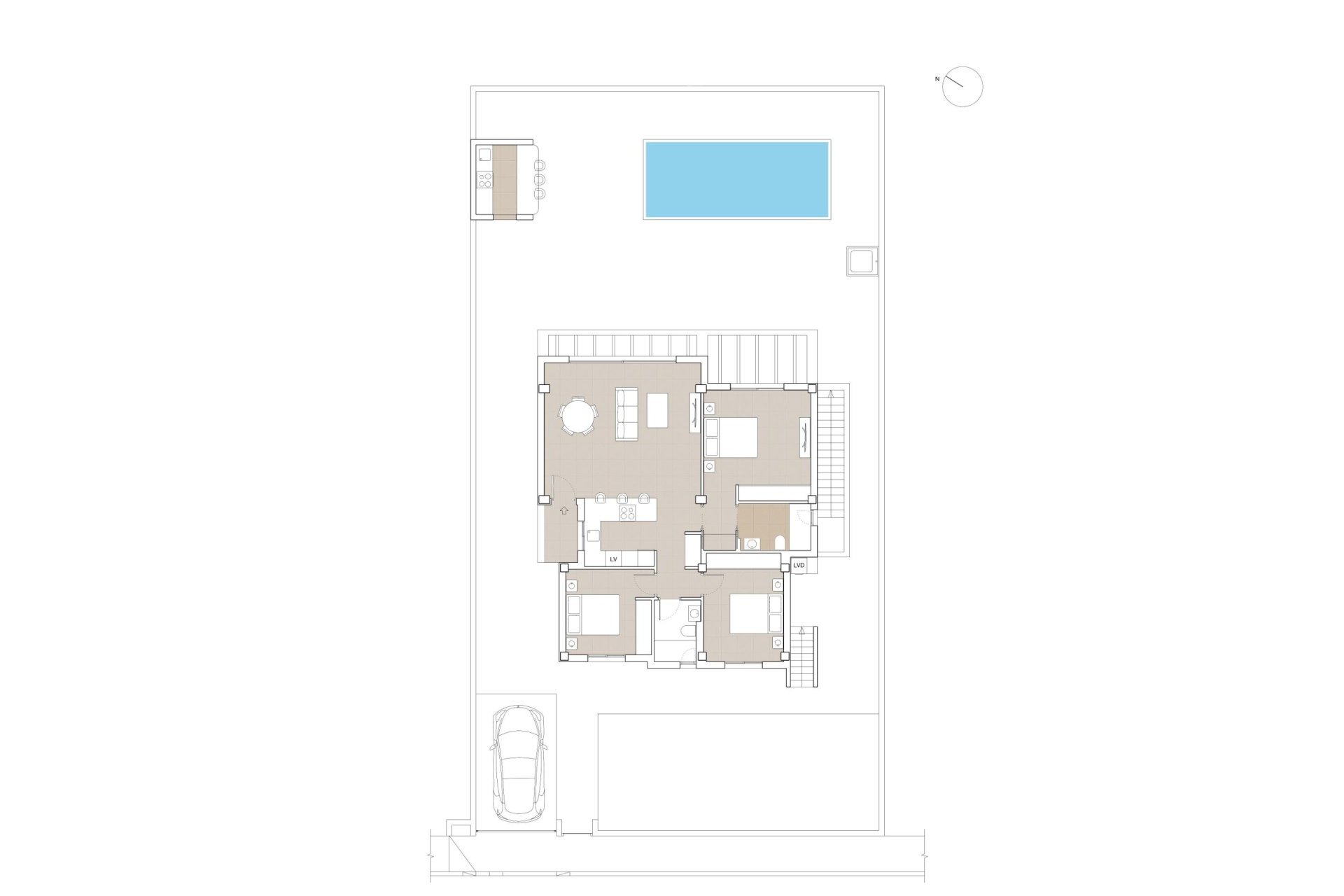Obra nueva - Villa -
Polop - Novapolop