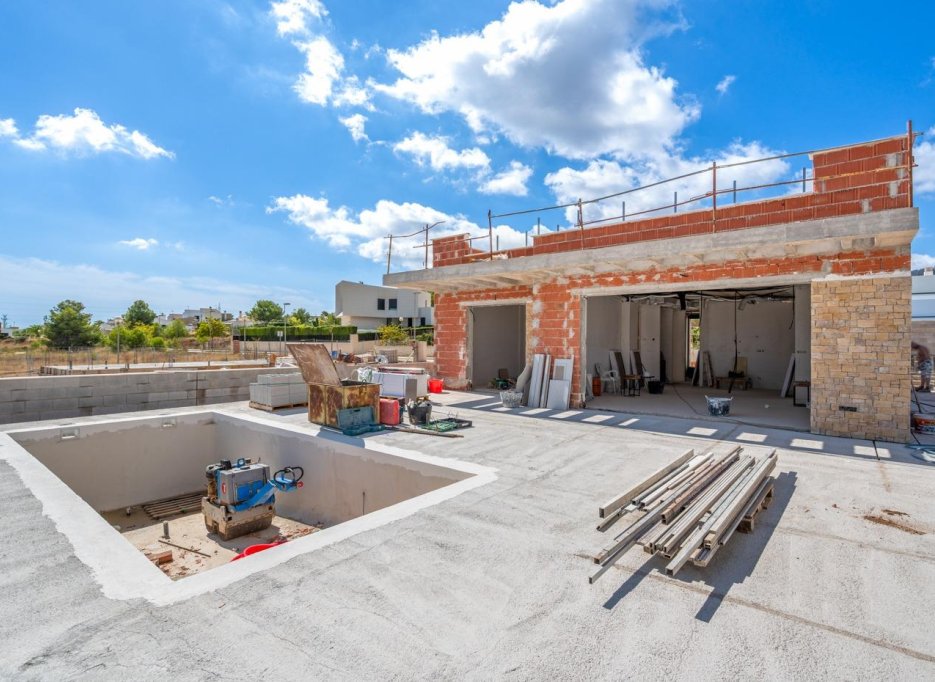 Obra nueva - Villa -
Polop - Novapolop