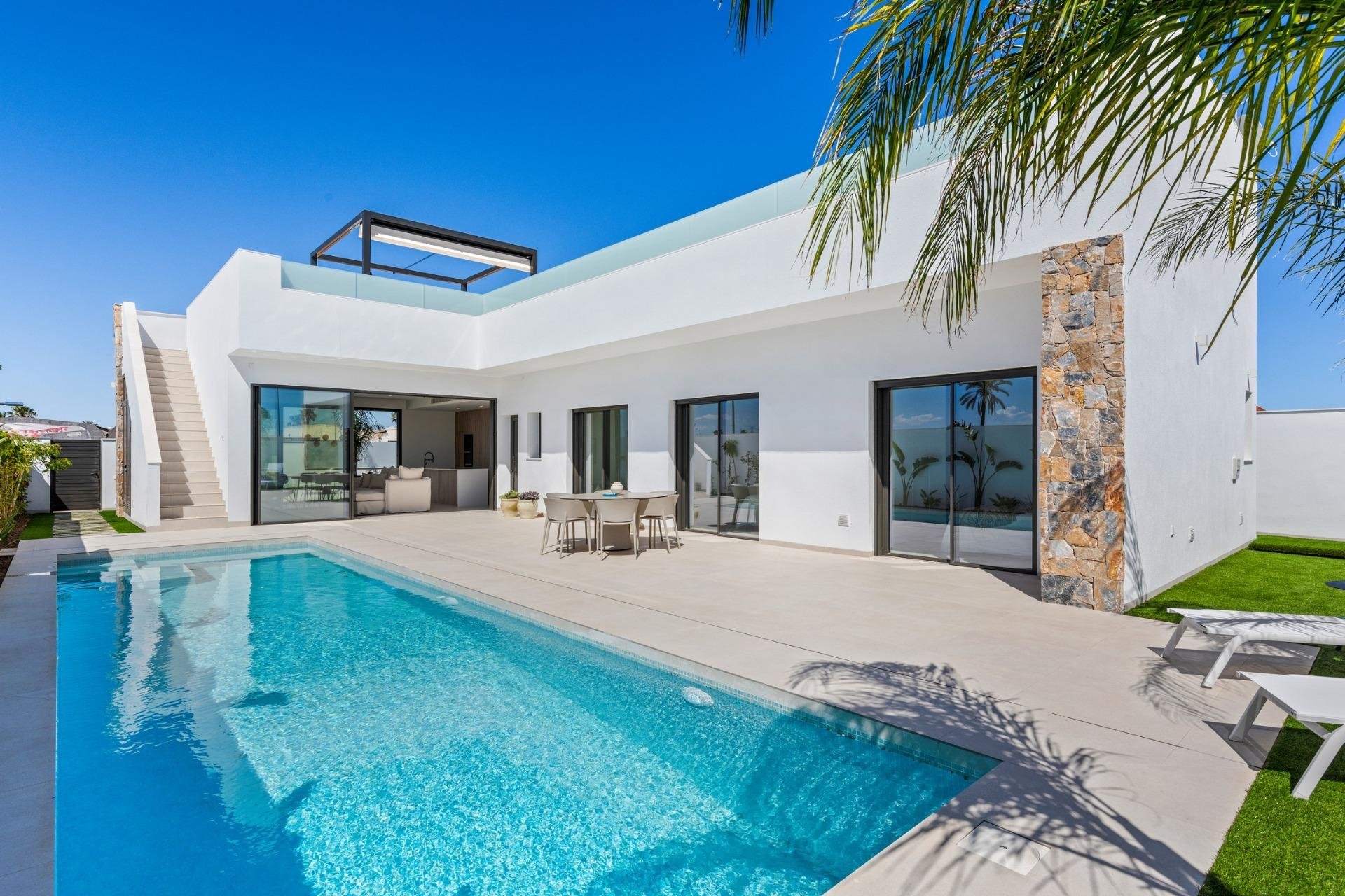 Obra nueva - Villa -
San Javier - Parque del doce