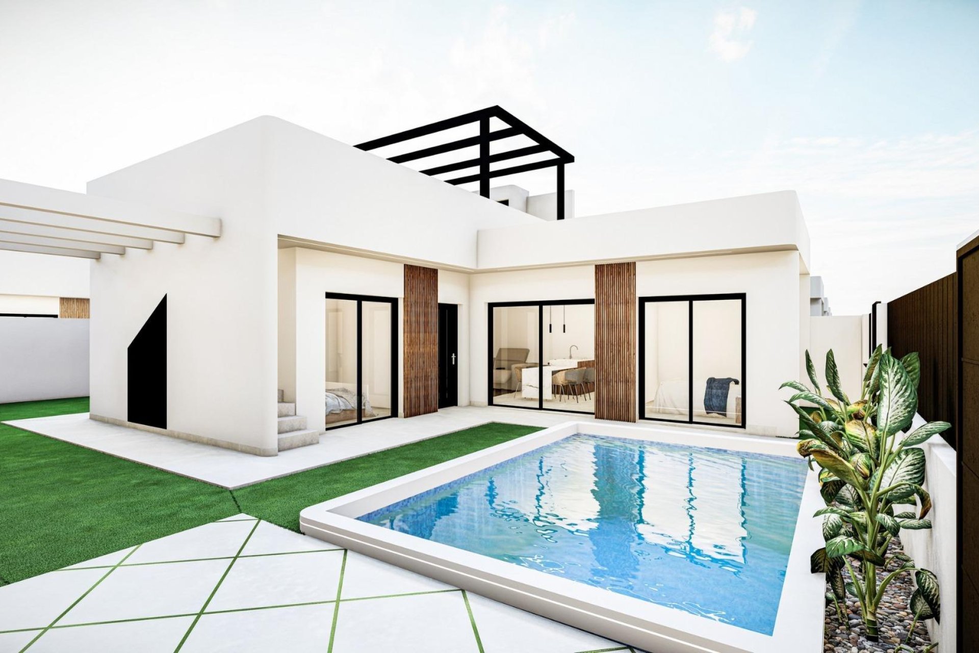 Obra nueva - Villa -
Torre Pacheco - Roldán