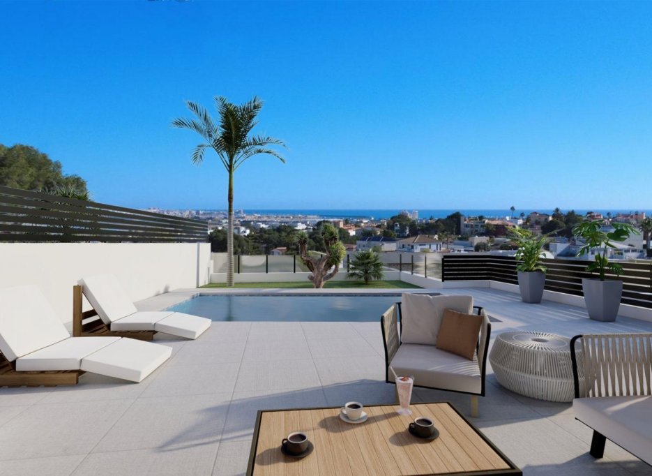 Obra nueva - Villa -
Torrevieja - Los Balcones