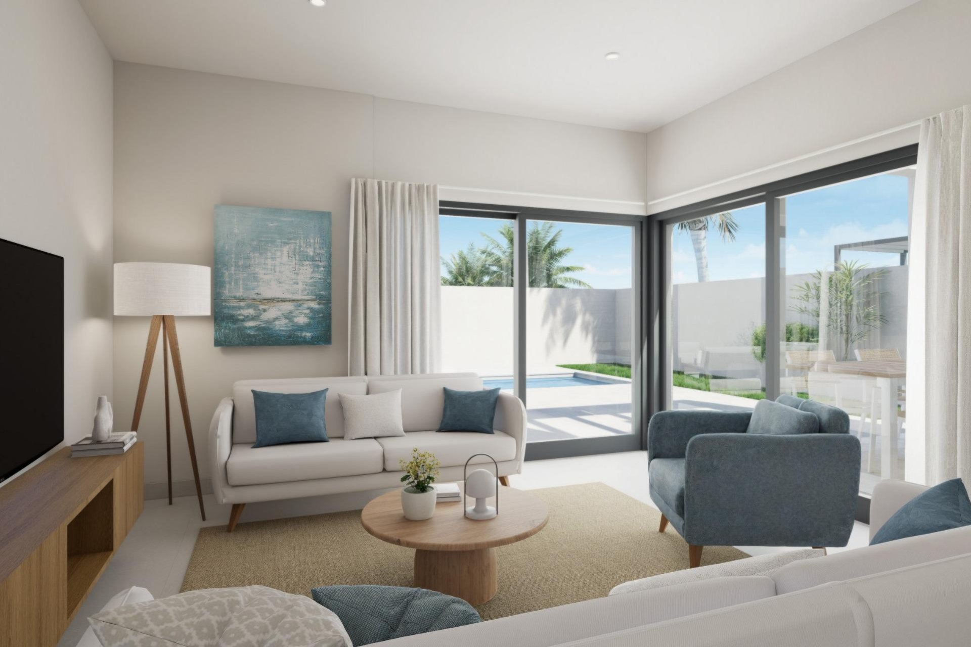 Obra nueva - Villa -
Vera - Valle del Este Golf