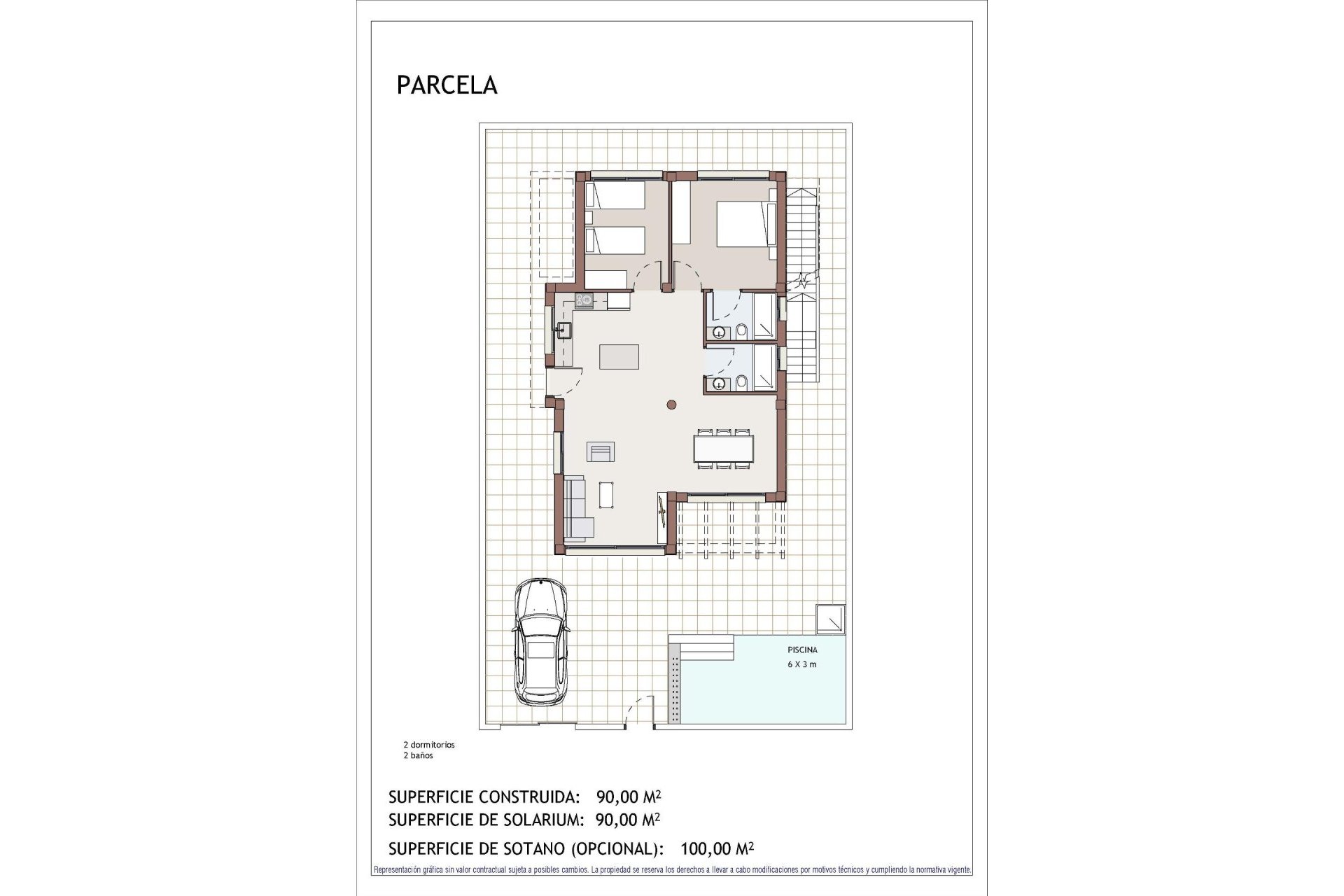 Obra nueva - Villa -
Vera - Vera Playa